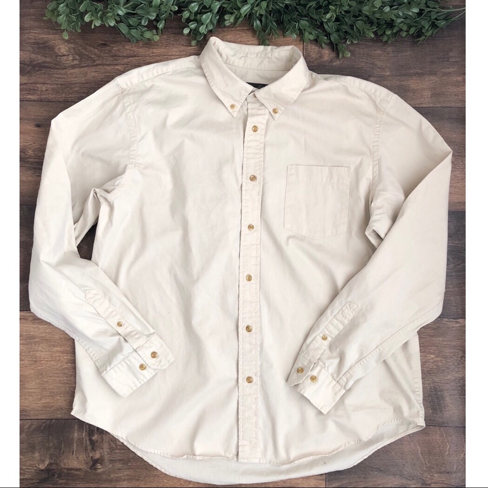Eddie Bauer Button Down Shirt Size XL